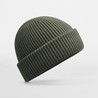 Winter hat - MOD. B508R:Olive Green, 50% polyester / 50% acrylic, inside, One Size